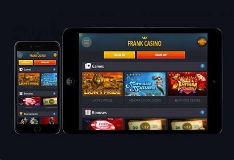 frank casino мобильная версия Мобильная версия казино ничем не отличается от ПК по функционалу